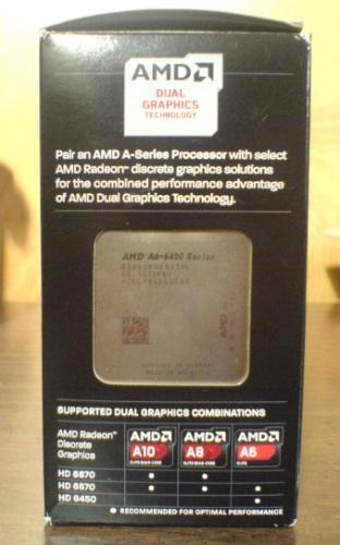 VENDIDO AMD APU (CPU+GPU) A66400K DualCore - Imagen 2