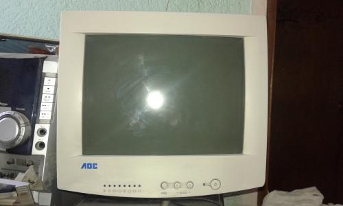 Vendo monitor20neg AOC en funcionamiento 785 - Imagen 1