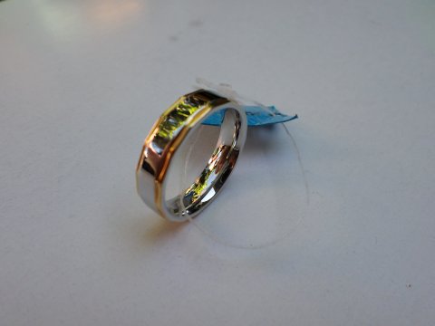 se vende hermoso anillo talla11 en acero in - Imagen 1