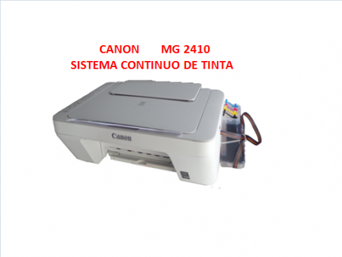 Impresor multifuncion canon mg2410 con sistem - Imagen 1