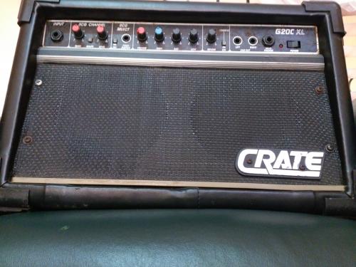 Vendo amplificador Crate para guitarra de 20  - Imagen 1