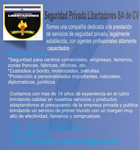 Agencia de Seguridad Privada Libertadores SA - Imagen 3