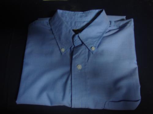 Vendo camisa de vestir azul manga larga para  - Imagen 2