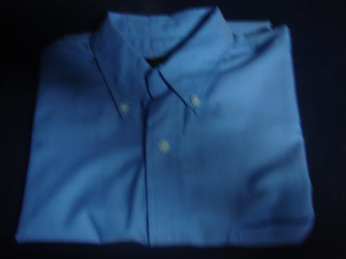 Vendo camisa de vestir azul manga larga para  - Imagen 3