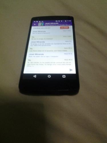 Vendo mi LG Google Nexus 5 de 32GB negro de - Imagen 1