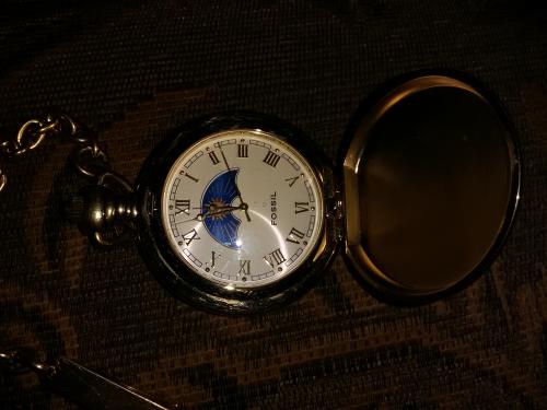vendo reloj de bolsillo enchapeado de oro s - Imagen 1