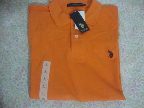 Vendo camisa US Polo ASSN anaranjada talla - Imagen 2