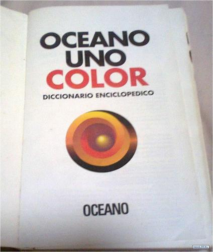 vendo diccionario enciclopédico oceano 1996  - Imagen 1