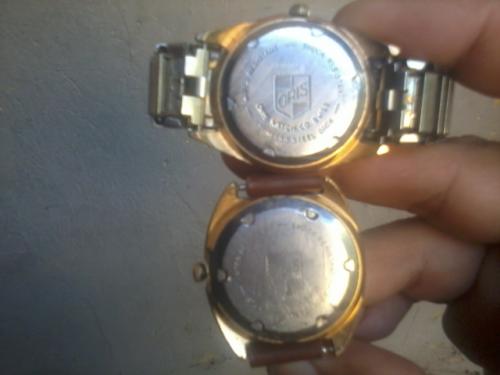 vendo mis relojes suizos de cuerda ba ñados  - Imagen 2