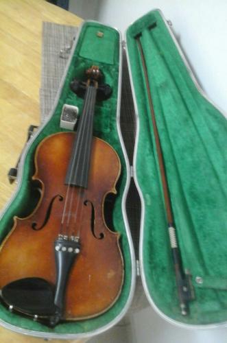 Stradivarius Violin 4/4 Copia Alemana marca E - Imagen 1
