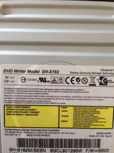 dvd Vendo quemador Toshiba Samsung Writemaste - Imagen 3