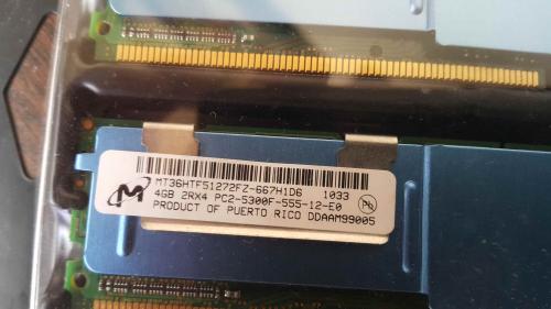 Vendo Memorias RAM DDR2 de 4GB 25neg PC530 - Imagen 2