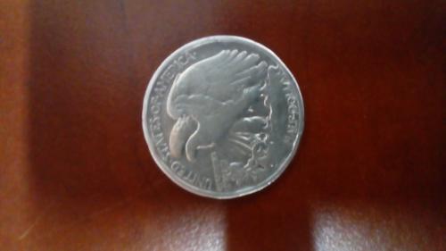 moneda de medio dollar de USA antigua del a - Imagen 1
