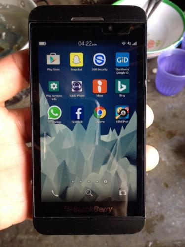 Vendo o cambio blackberry Z10 liberado sin fa - Imagen 1