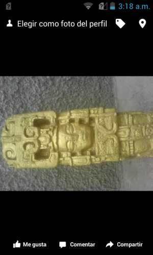 vendo estela maya encontrada bajo tierra pres - Imagen 2
