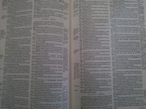 para coleccionistas:Biblia 1602 Cipriano de - Imagen 1