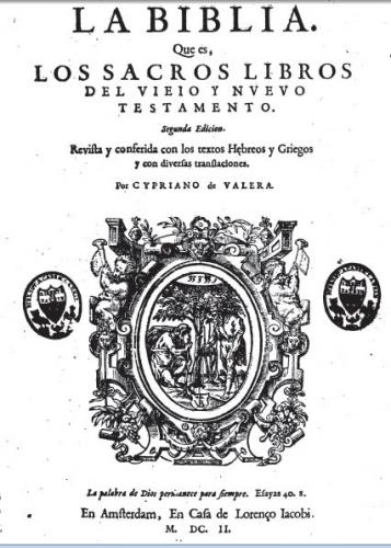 para coleccionistas:Biblia 1602 Cipriano de - Imagen 2