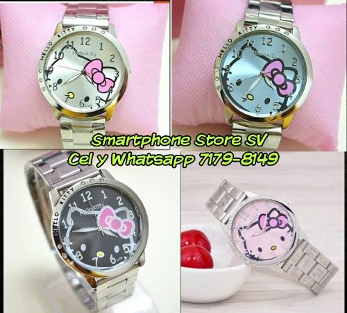 Exclusivos Relojes Metalicos de Hello Kitty  - Imagen 1