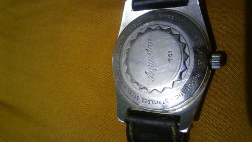Vendo antiguo reloj automatico marca Aquastar - Imagen 2
