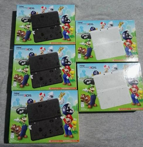 New 3DS Super Mario Black o White edition nu - Imagen 1