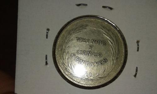 Vendo en San Miguel 025 centavos de 1911 en  - Imagen 2