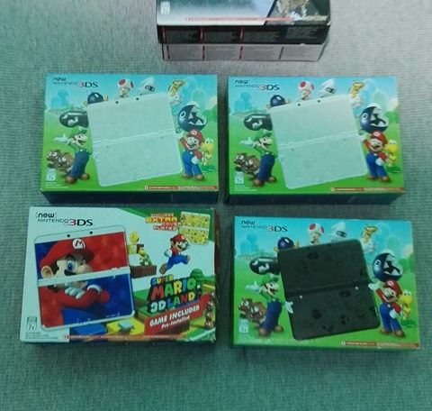 New 3DS Super Mario Black o White edition y  - Imagen 1