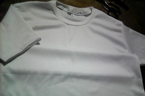 Camisas Blancas deportivas playeras sin estam - Imagen 1