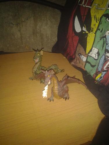 vendo estos 3 dragones 2 alados y uno de roc - Imagen 3