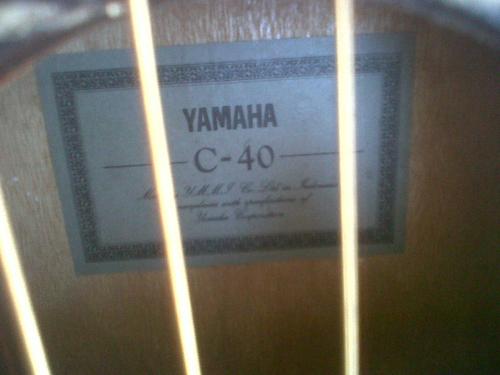 guitarra acustica yamaha c40 nitida incluye - Imagen 2