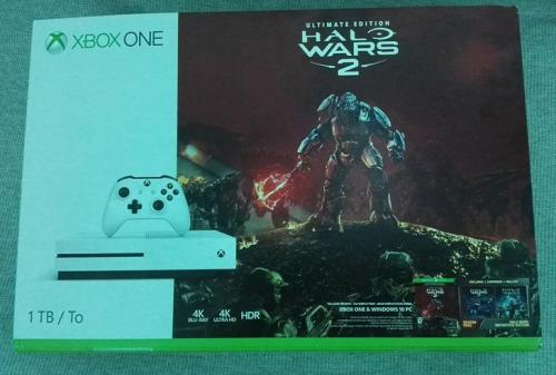 Xbox One S 1TB/4k Halo Wars 2 Bundle con Ultr - Imagen 1