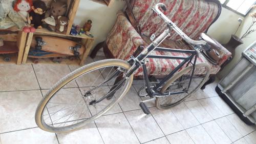 Bicicleta antigua de frenos de barilla llan - Imagen 1