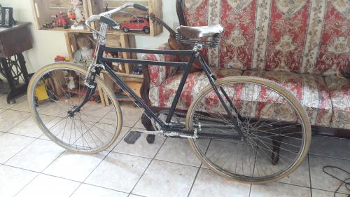 Bicicleta antigua de frenos de barilla llan - Imagen 2