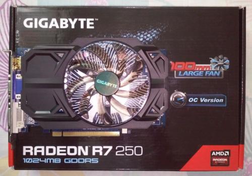 VENDIDA GIGABYTE Radeon R7 250 1GB GDDR5 GV - Imagen 1