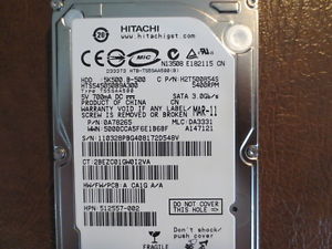 vendo disco duro itachi 320 gb para laptop sa - Imagen 1