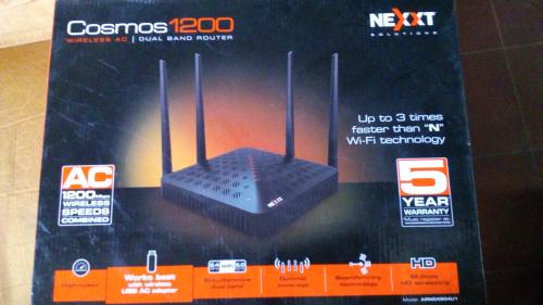 vendo 65 router nexxt cosmo ac1200 2 meses d - Imagen 2