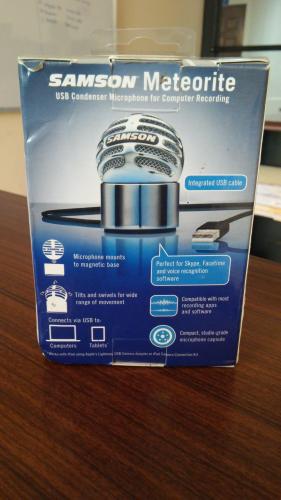 Microfono de condensador SAMSON Meteorite USB - Imagen 2