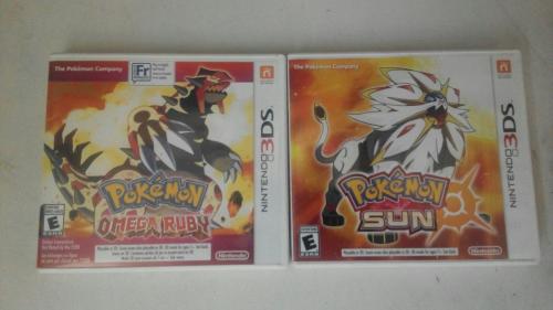 Vendo Juegos de Pokemon Ruby Omega y Pokemon  - Imagen 1