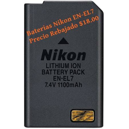Baterias para camaras nikon canon y kodak a b - Imagen 1