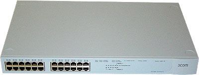Switch 24 puertos marca 3 com fast ethernet 1 - Imagen 1
