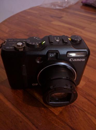 Vendo cmara canon G9 semi pro soporta lente - Imagen 2