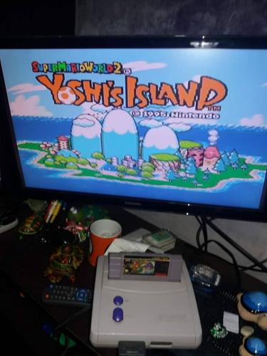 Vendo juegos de SNES 20 c/u yoshis island sn - Imagen 1