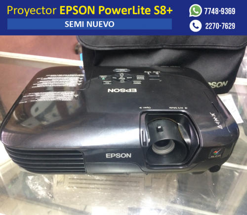 Proyector EPSON PowerLite S8+ ***SEMI NUEVO E - Imagen 1