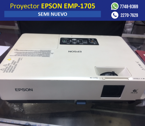 Proyector Epson EMP1705 ***SEMI NUEVO EN PER - Imagen 1