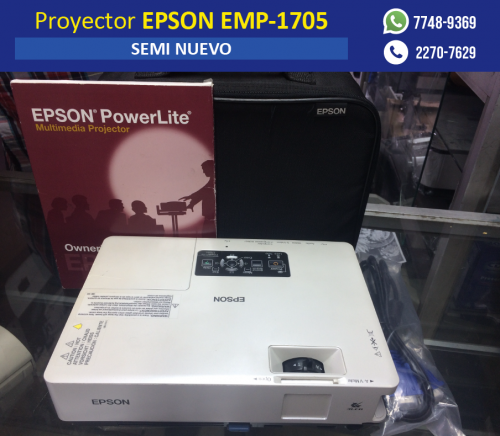 Proyector Epson EMP1705 ***SEMI NUEVO EN PER - Imagen 2