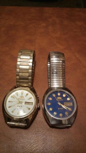 Vendo dos relojes Orient automaticos clasicos - Imagen 1