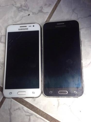 Vendo 2 Samsung Galaxy J2 con pantallas quebr - Imagen 1