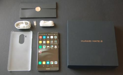 Vendo Huawei Mate 8 impecable en caja full Ac - Imagen 1
