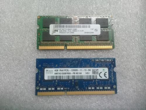 Memorias RAM de laptop 4gb ddr3 pc3L en 30 ca - Imagen 1
