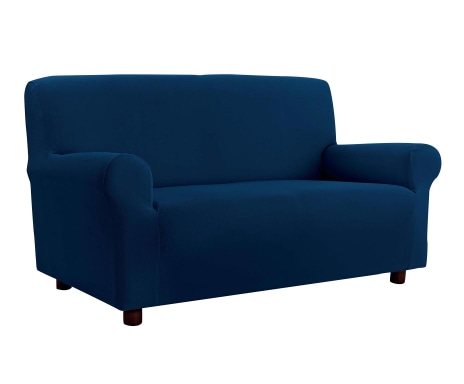 vendo sillon color azul espuma y tela en buen - Imagen 1