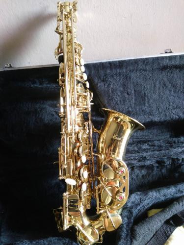 Saxofón Alto marca Hawk esta como nuevo Si - Imagen 2